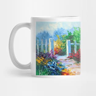 Flower path Mug